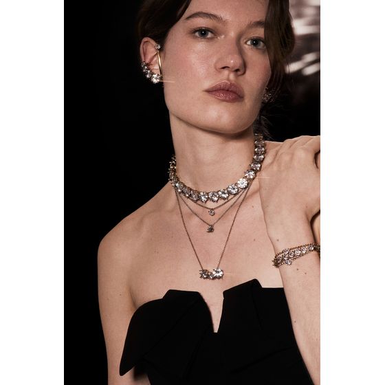 Brinco Ear Cuff Lumiere Ouro Vintage